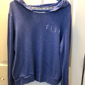 VS PINK hooded sweatshirt medium